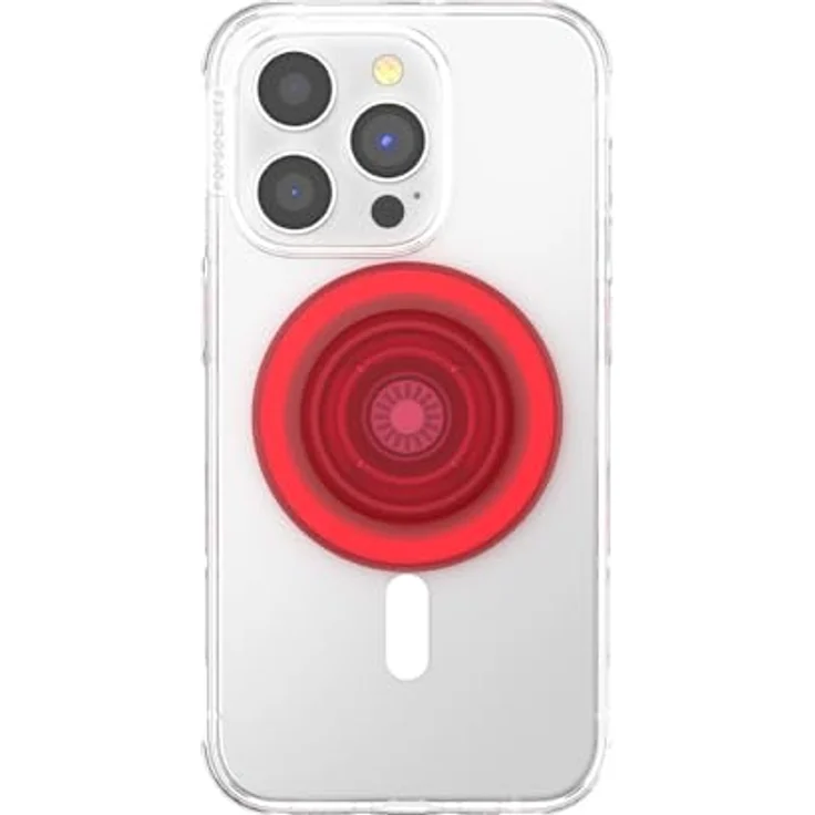 PopSockets Phone Grip for MagSafe mit Kickstand, MagSafe-Adapterring, sicheres Halten für iPhone MagSafe-Hüllen - Blanchette Red – Bild 3