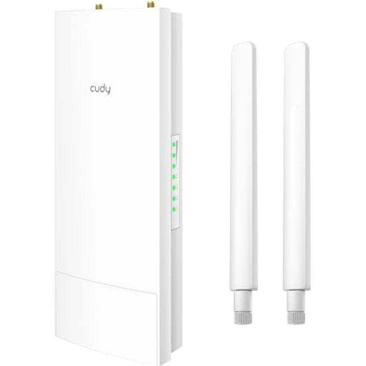 Cudy LT400 Outdoor 4G LTE Router, IP65 wasserdicht, N300 WLAN, abnehmbare Mobilfunkantennen, passiver PoE-Adapter - Mast- oder Wandmontage, VPN – Bild 2