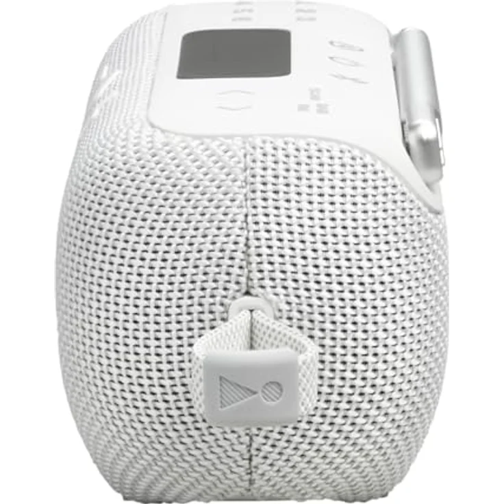 JBL Tuner 3, Tragbares DAB/DAB+/UKW Bluetooth Radio, 6 Sender, 15 Std Wiedergabe, IP68 Wasser- und staubdicht, Auracast Multi-Cast, kompatibel mit JBL Portable App, Weiß – Bild 3