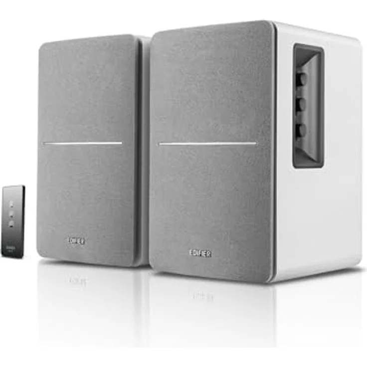 Aktivboxen Edifier Studio R1280T 2.0 weiß, silber Lautsprecher-Sets weiß, silber – Bild 2