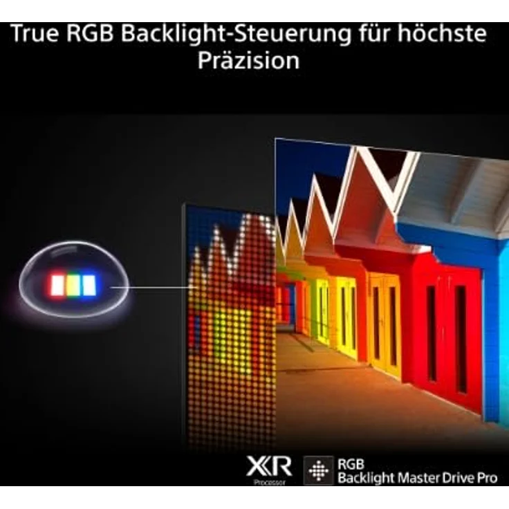 BRAVIA 7 II K-85XR75M2 215 cm (85") True RGB LED TV schwarz  – Bild 2