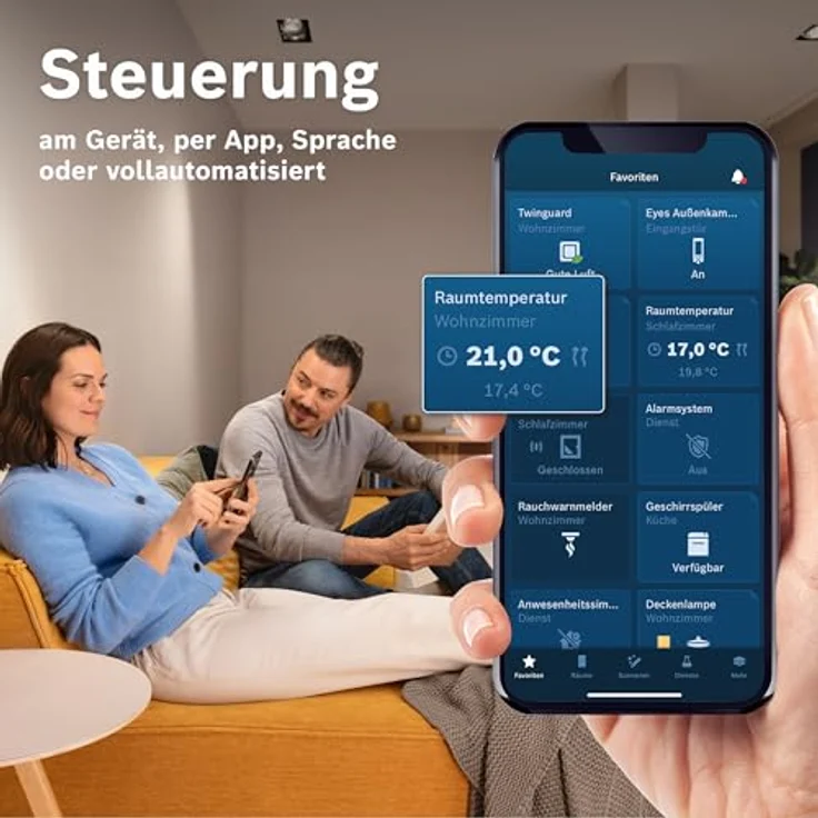 Bosch Smart Home Heizkörperthermostat II [+M], smartes Thermostat, Flexible Nutzung im Bosch Smart Home System oder in herstellerübergreifend in Matter Systemen – Bild 5