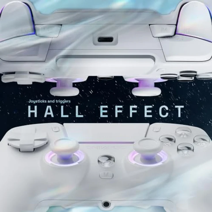 Oniverse Starion Wireless Controller - Weiß, Bluetooth Gamepad für Android, PC, PlayStation 5 und iOS – Bild 3