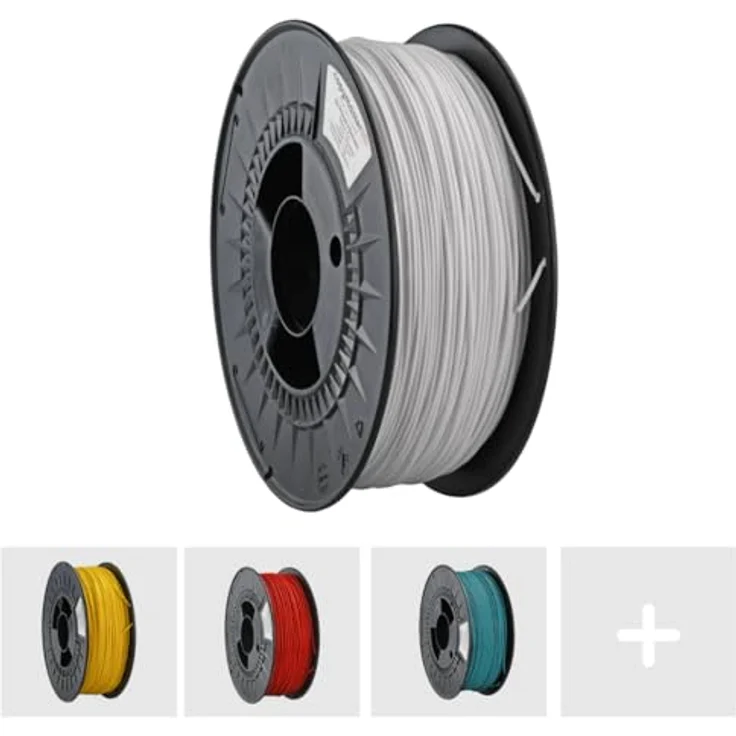 Copymaster3D PLA Filament, 1,75mm, 1 kg, Silver Star – Bild 2