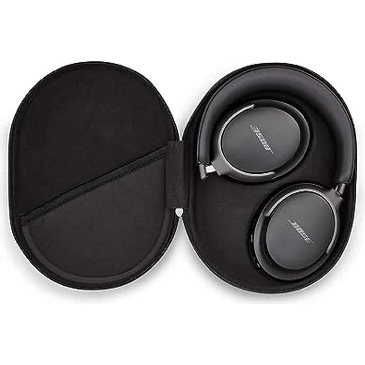 Bose QuietComfort Ultra Kabellose Kopfhörer mit Noise-Cancelling für räumlichen Klang, Over-Ear-Kopfhörer mit Mikrofon, Bis zu 24 Stunden Akkulaufzeit, Kopfhörer mit Raumklang, Schwarz – Bild 5
