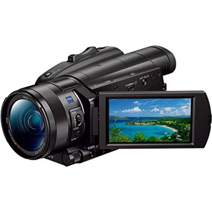 Sony FDR-AX700 4K HDR Ultra-HD-Camcorder (1 Zoll Exmor RS Stacked Sensor, 3,5“ Touch-Display, 4K HDR Aufnahme, Fast-Hybrid Autofokus mit 273 Fokuspunkten, 40-Fach Super-Slow-Motion) schwarz – Bild 2