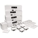 McPower Wand Steckdosen Schalter Set Unterputz I FLAIR | Einfamilienhaus 95-teilig I in weiß, matt 🇩🇪 Innovation und Qualität, entwickelt in Deutschland