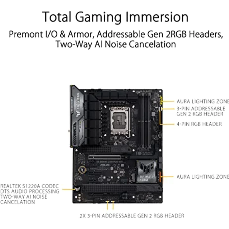 ASUS TUF Gaming Z790-Plus WIFI Mainboard Sockel Intel LGA1700 – Bild 5