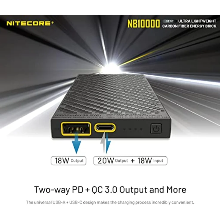 Nitecore Powerbank NB10000 mit 10000mAh – Bild 4