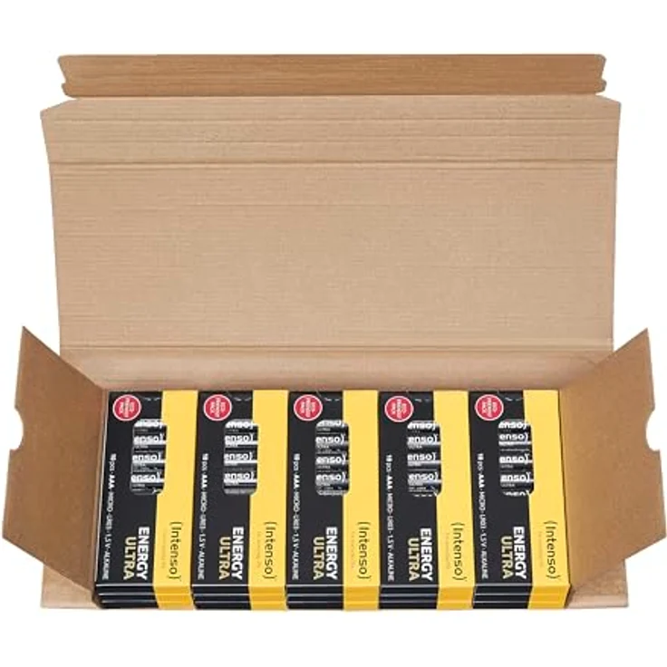 Intenso Energy Ultra AAA Micro LR03 Alkaline Batterien, 150er Pack, gelb-schwarz, hohe Leistung und Zuverlässigkeit für Elektronikgeräte – Bild 3