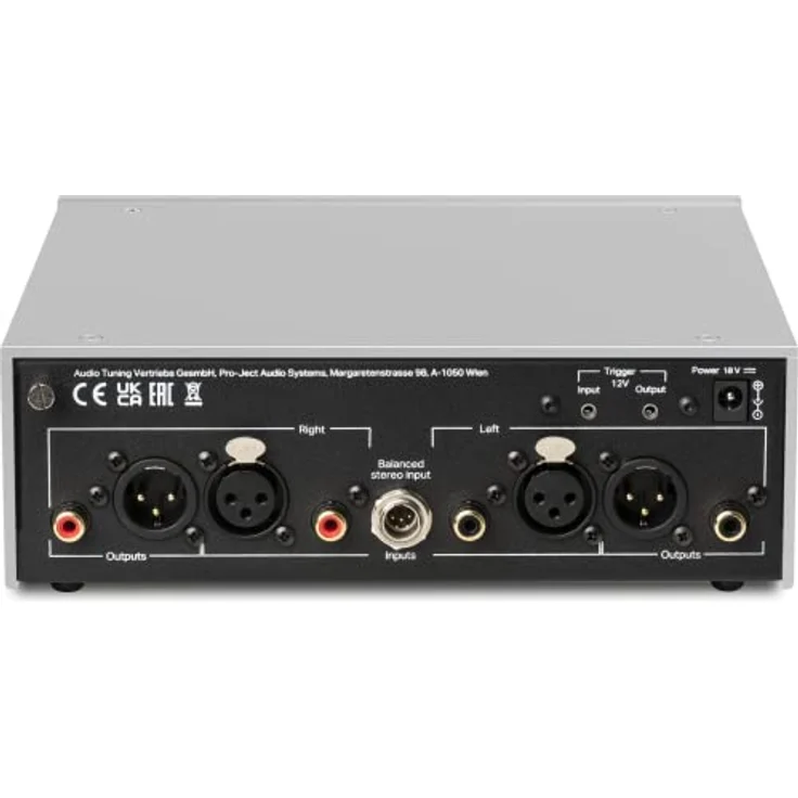 Pro-Ject Phono Box DS3 B, Symmetrische & diskrete Dual Mono Phonostufe, Schwarz – Bild 2