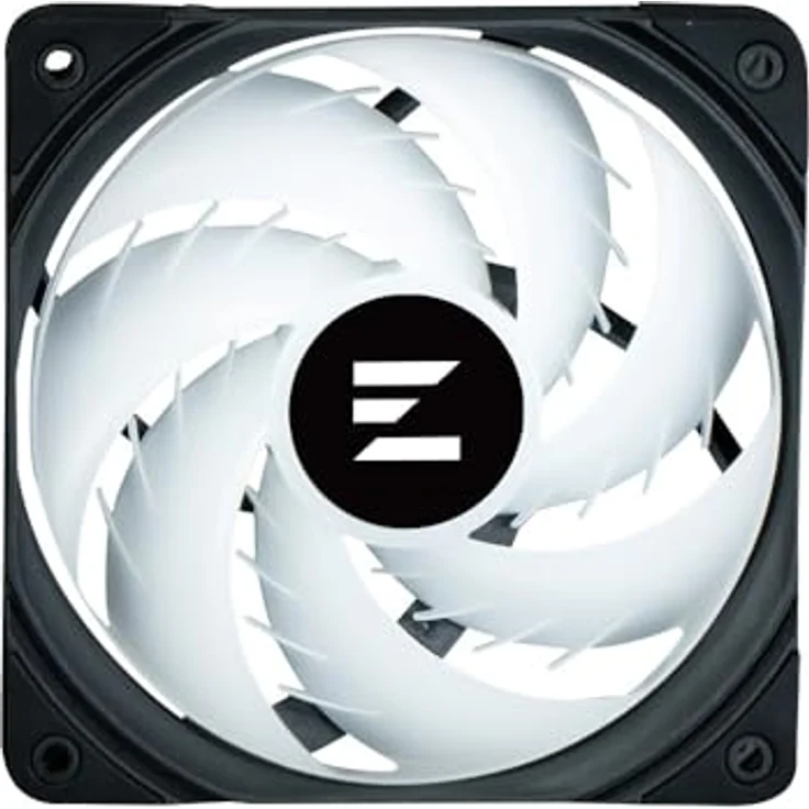 Zalman ZM AF120 ARGB, 120mm Gehäuselüfter mit RGB-Beleuchtung, Schwarz – Bild 2