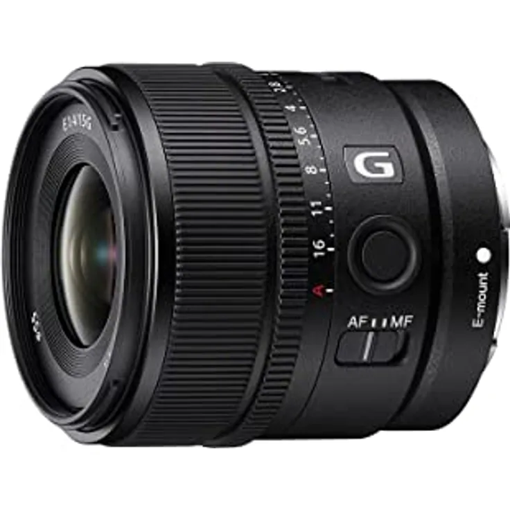 Sony E 15 mm F1.4 G | APS-C-Weitwinkel-Objektiv mit Festbrennweite (SEL15F14G)