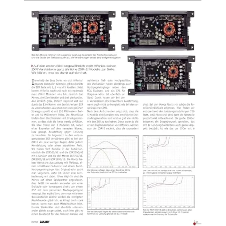 Hifonics ZXR500/4E, Class D Digital 4-Kanal Audioverstärker – Bild 6