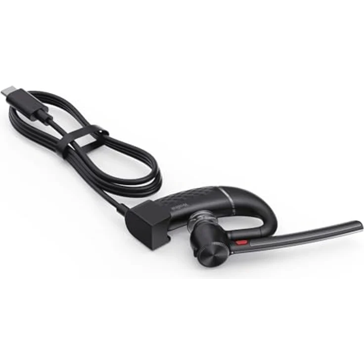 Yealink BH71 Lite, Mono Bluetooth Headset mit 4-Mikrofon-Geräuschunterdrückung, 10h Sprechzeit, 30m Reichweite, ultraleicht 18g, verstellbarer Ohrbügel, Bluetooth 5.3 für Smartphone & PC – Bild 4