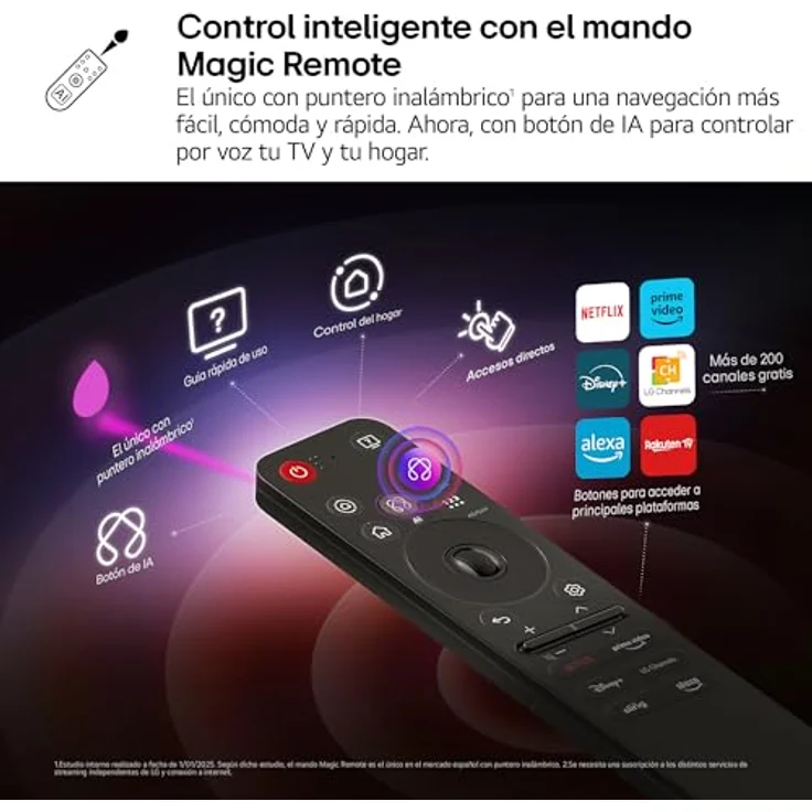 LG TV evo AI (2025) 55" QNED MiniLED, 4K HDR, Smart TV - 55QNED92A6A – Bild 10