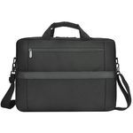 ISY INB-3156 Notebooktasche Umhängetasche für 15,6 Zoll Laptops, RPET, Schwarz