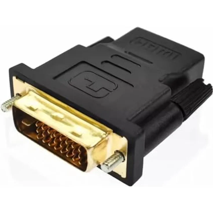 Aukson K24 HDMI auf DVI Adapterkabel, 1080P Full HD, vergoldeter Konverter, bidirektional, kompatibel mit Blu-ray, Projektor, HDTV – Bild 4