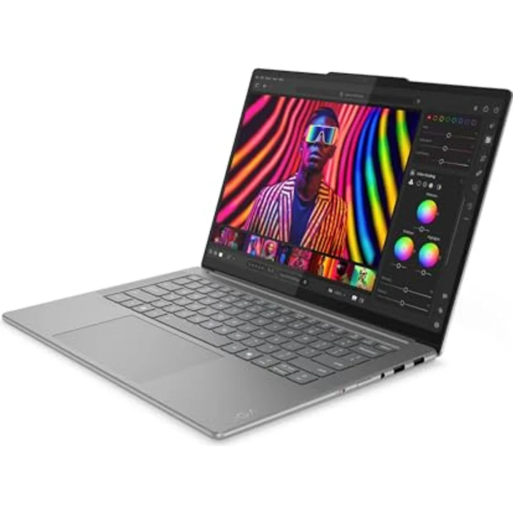 Lenovo Yoga Pro 7 14IAH10, 14.5" 3K Touch, Intel Core Ultra 7 255H, 32GB RAM, 1TB SSD, Windows 11 Pro, Notebook, Grau – Bild 3