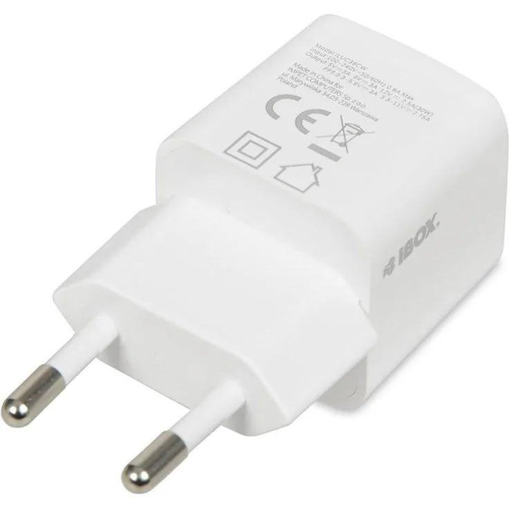 iBox C-38 USB-C Ladegerät, PD30W (30W) mit Super Si Technologie, weiss