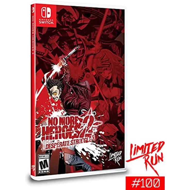 LIMITED RUN GAMES No More Heroes 2 - Desperate Struggle (Limited Run #100) (Import), 1181344, Red
