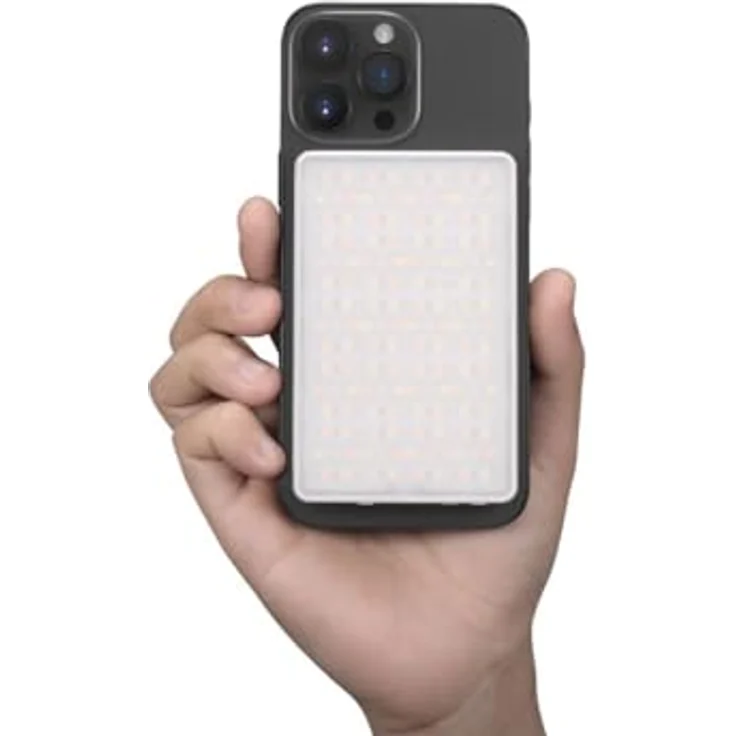 Godox MA5R Mobile Power Bank & RGB LED Light, Powerbank mit 14 Lichteffekten, dimmbar, weiß – Bild 5