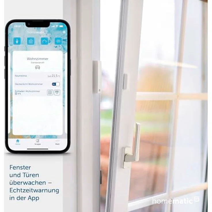 Homematic IP Fenster- und Türkontakt mit Magnet (HmIP-SWDM) – Bild 2