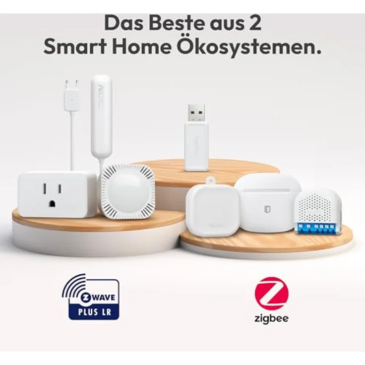 Aeotec Z-Stick 10 Pro, USB Smart Home Hub mit Dual-Radio für Z-Wave und Zigbee, Weiss – Bild 4