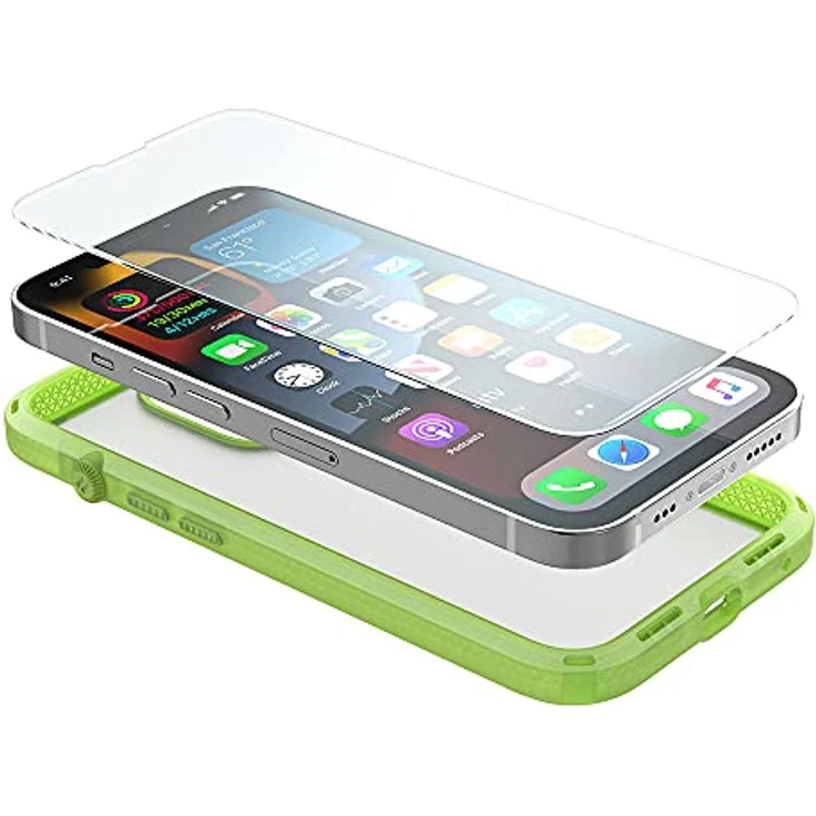Catalyst Influence Case für Apple iPhone 13 Pro, grüne Smartphone Hülle mit Fallschutz und innovativem Drehknopf – Bild 8