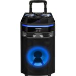 Tripplite PS6 Portable Audio System, Bluetooth Lautsprecher mit 5 h Akkulaufzeit, Schwarz