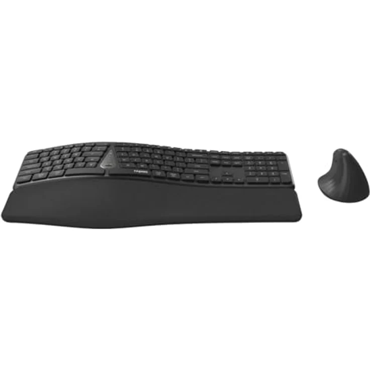 RAPOO 8810ME KOMBO, kabelloses Tastatur- und Mausset mit Multi-Modus-Verbindung, 1600 DPI, grau – Bild 6
