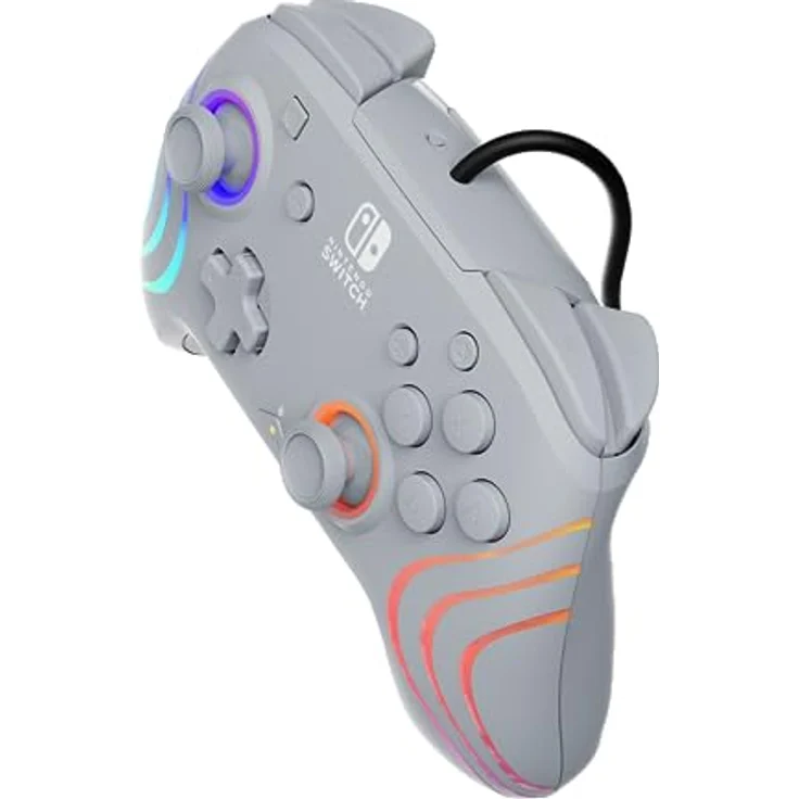 Official Switch Afterglow Wave Wired Controller - Grey – Bild 2
