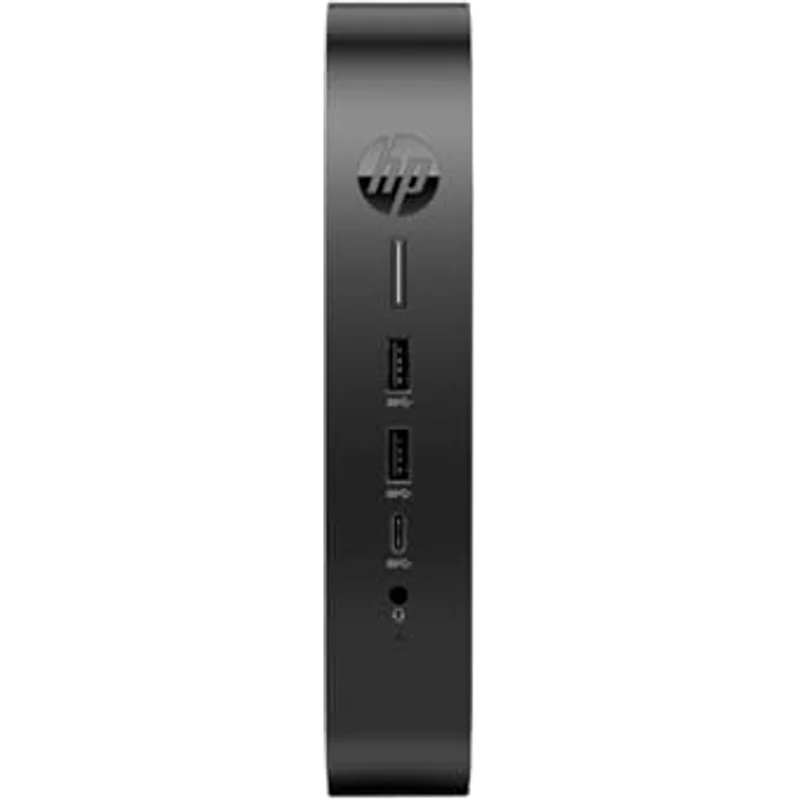 HP Elite t655 Thin Client, AMD Ryzen Embedded R2314, 8GB DDR4, 32GB SSD, Schwarz mit AMD Radeon Graphics – Bild 4