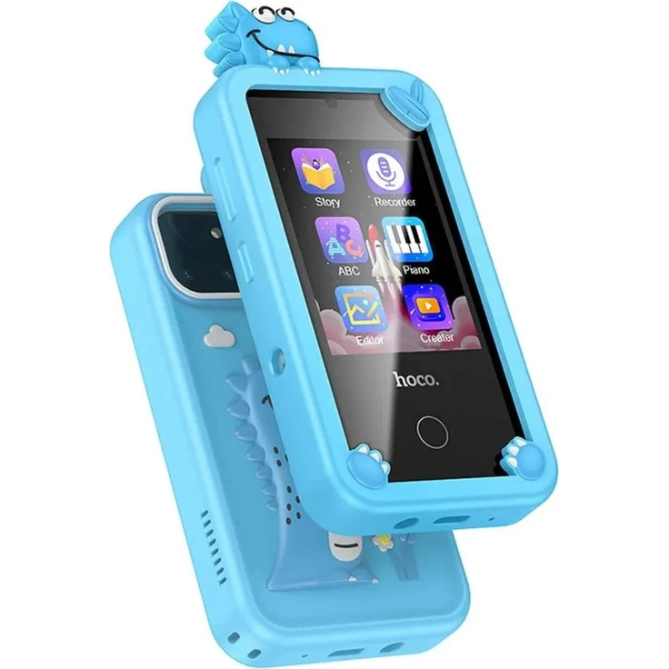 Hoco Y103 Gaming Smartphone für Kinder 2,8 Zoll, 1000 mAh, 240 × 320 mit 22 Spielen Blau