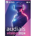 Audials Vision 2024 - Deutsch / Multilingual - Windows 11/10 - *Dauerlizenz* Videos verbessern mit der Kraft Künstlicher Intelligenz (Product Key Card) #PKC
