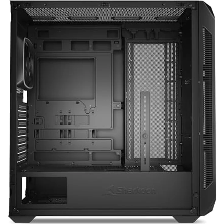 Sharkoon AK5G RGB Black, ATX PC-Gehäuse mit dualer Radiator-Unterstützung – Bild 5