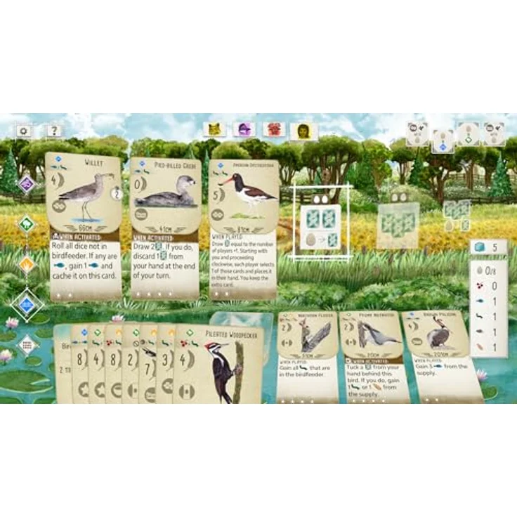 maximum entertainment uk limited Flügelschlag Special Edition [Nintendo Switch], Strategie-Kartenspiel über Vögel mit Europa- und Ozeanien-Erweiterungen – Bild 3