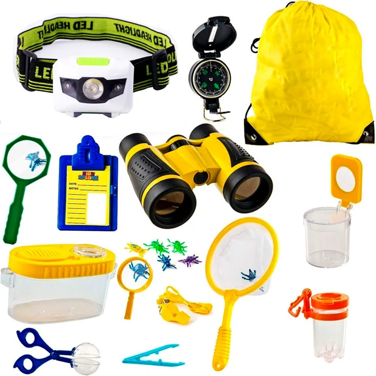 Discovery EK70, Fernglas mit 60-facher Vergrößerung und 80 mm Objektiv, wasserfest, inkl. Rucksack und Notizbuch