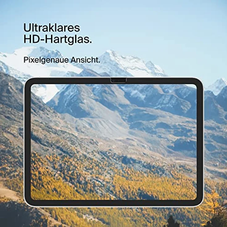 Belkin ScreenForce™ TemperedGlass Displayschutz für das Pad der. 10. Gen, kompatibel mit Apple Pencil, vollflächiger Schutz, mit Positionierungsschale für eine einwandfreie, blasenfreie Applikation – Bild 3