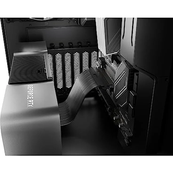 be quiet! RISER CABLE BGA12 Kabel für Einbau von Grafikkarten PCIe 4.0 für PC Gehäuse GPU Schwarz – Bild 3