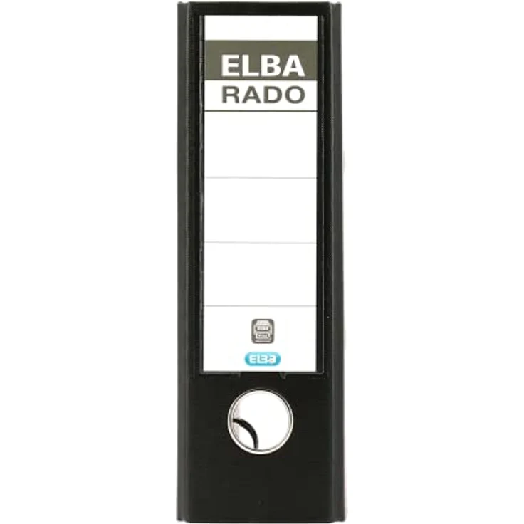 ELBA Aktenordner rado plast, DIN A5 hoch, 7,5 cm Rückenbreite, PVC außen, mit Raumsparschlitzen - Bürotechnik – Bild 2