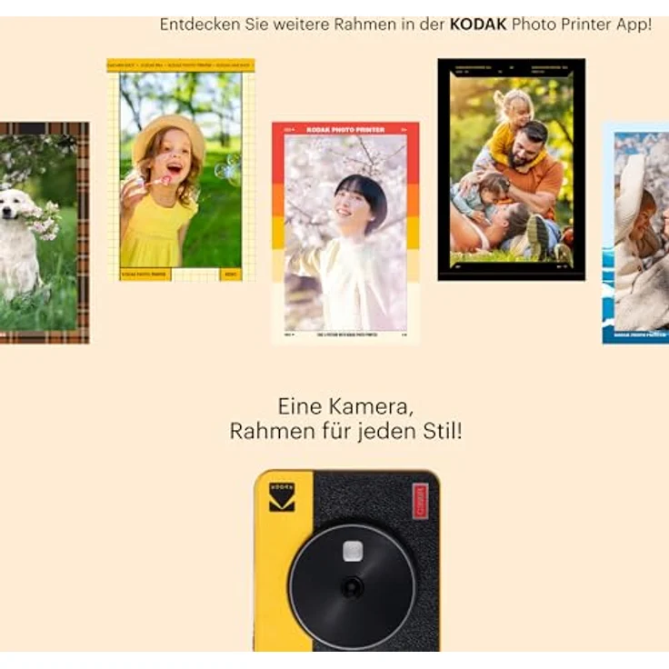 Kodak Mini Shot Combo 3 Retro - C300R White – Bild 5