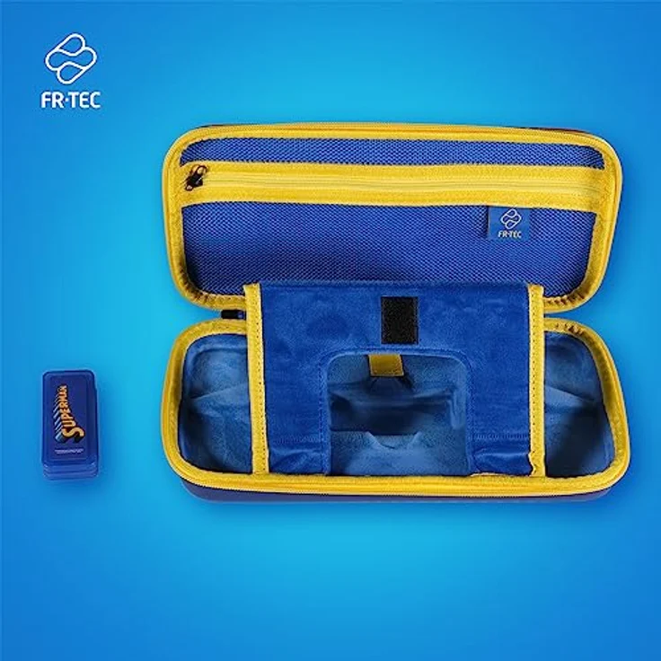 FRTEC Trage- und Aufbewahrungstasche für Nintendo Switch, offiziell von DC lizenziert, Premium-Tasche (Superman) – Bild 4
