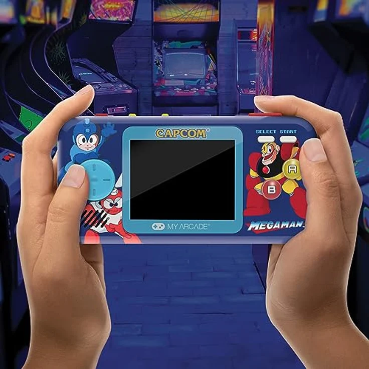 My Arcade MEGA MAN POCKET PLAYER PRO, tragbare Konsole mit Mega Man Spielen und langlebigem Akku – Bild 6