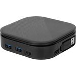 TARGUS Dual FHD HDMI DisplayLink Travel Dock, Mobile Dockingstation für Laptops, einfach zu verwenden