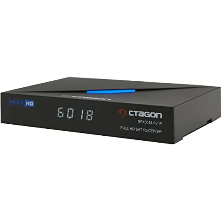OCTAGON SFX6018 S2+IP 1x DVB-S2 HD H.265 HEVC, E2 Linux Smart Receiver, Satelliten Receiver, Aufnahmefunktion, Kartenleser, YouTube, Web-Radio, HDMI, schwarz – Bild 4