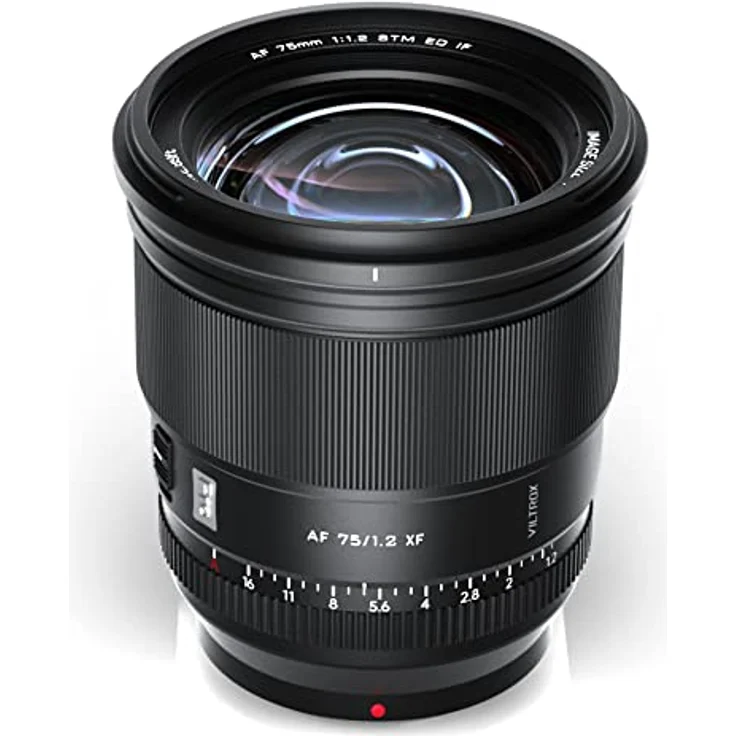 VILTROX 75mm f/1.2 F1.2 XF Autofokus Objektiv Fuji X Mount PRO Level APS-C Objektiv Kompatibel mit Fuji X-Mount Kameras X-T5 X-H2 X-H2S X-T30 II X-T4 X-A7 X- E3 X-E4 X-H1X-Pro2 X-T4 X-T10 X-T20 – Bild 4