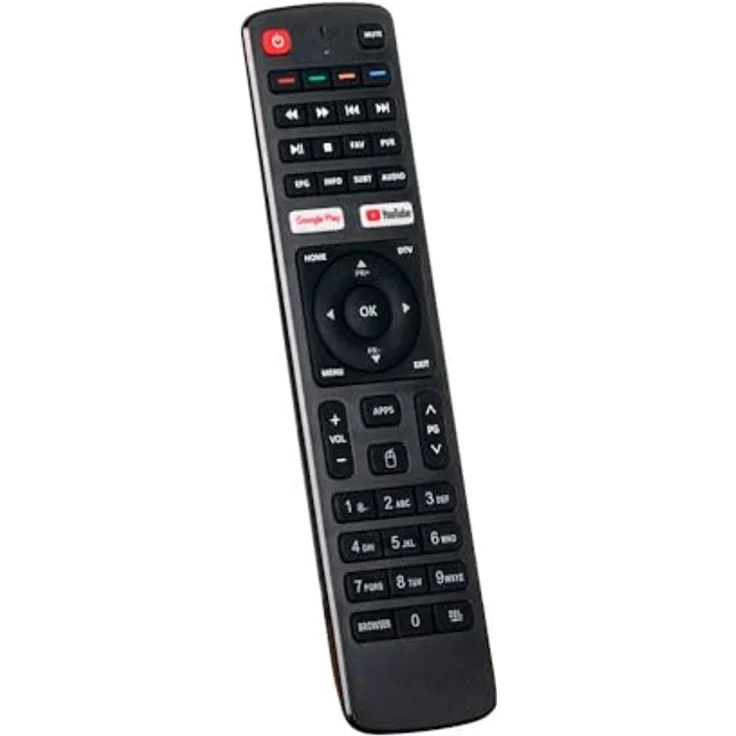 BEM Bluetooth-Ersatzfernbedienung für Maximus 6.0, Fernbedienung, TV Receiver mit IR & Bluetooth-Modus, Schwarz – Bild 2
