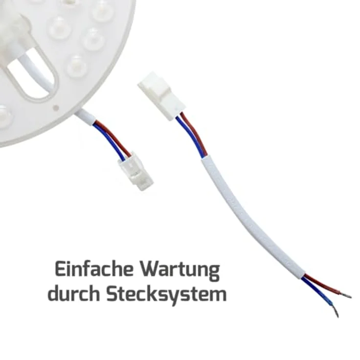Dotlux LED-Sanierungsleuchte QUICK-FIXplus 19W 4000K, Smarte Deckenbeleuchtung mit magnetischer Montage – Bild 2