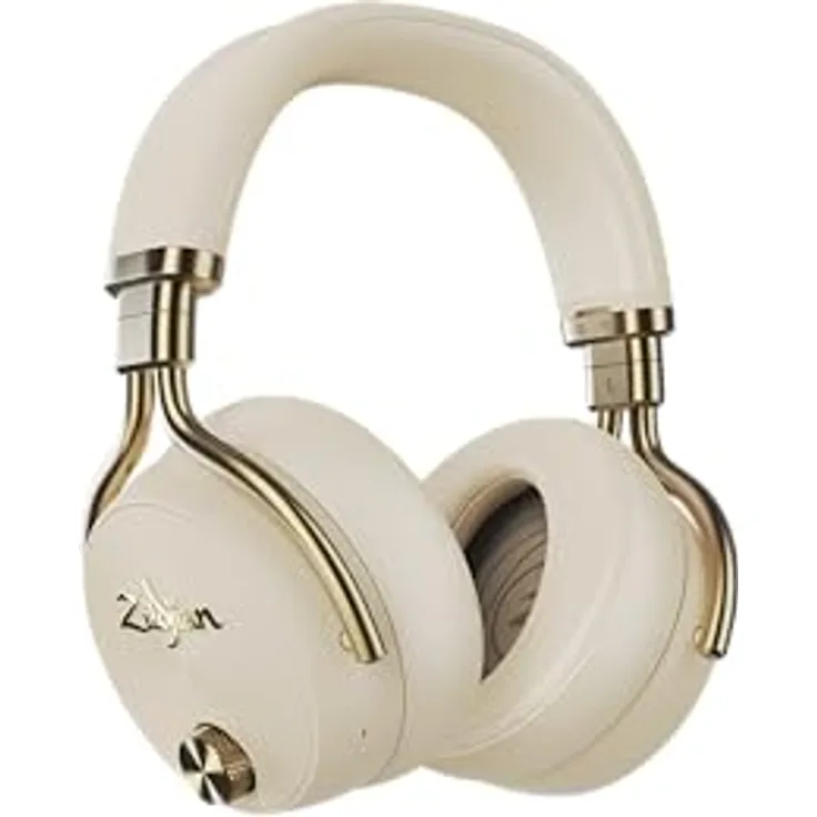 Zildjian ALCHEM-E Perfect Tune Over-Ear-Kopfhörer, beige, ANC, 45 h Akkulaufzeit, kabelgebunden und kabellos, anpassbarer Sound über App